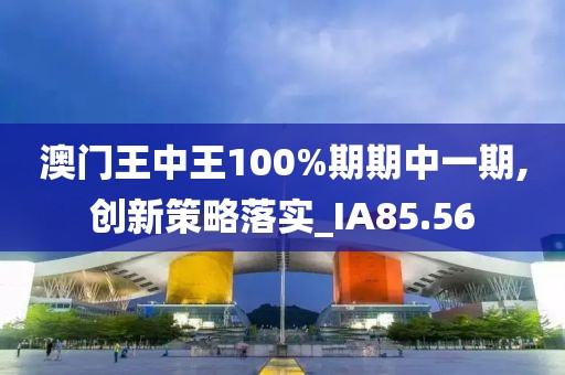澳門王中王100%期期中一期,創(chuàng)新策略落實(shí)_IA85.56