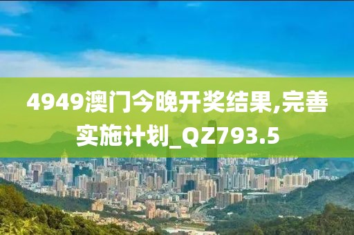 4949澳門今晚開獎結(jié)果,完善實施計劃_QZ793.5