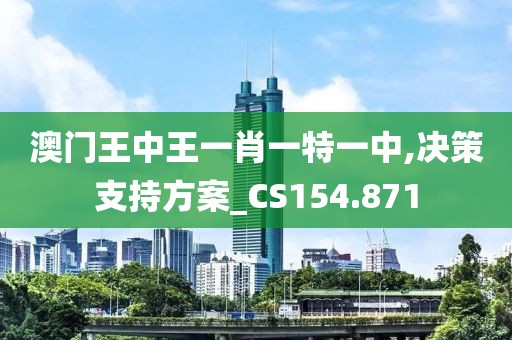 澳門王中王一肖一特一中,決策支持方案_CS154.871