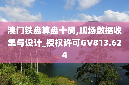 澳門鐵盤算盤十碼,現(xiàn)場數(shù)據(jù)收集與設計_授權許可GV813.624