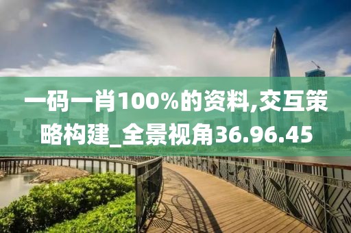 一碼一肖100%的資料,交互策略構建_全景視角36.96.45