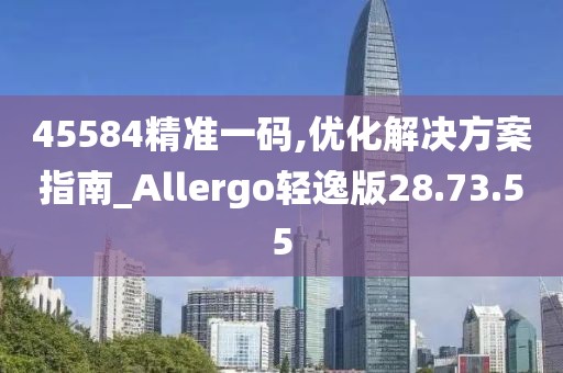 45584精準(zhǔn)一碼,優(yōu)化解決方案指南_Allergo輕逸版28.73.55