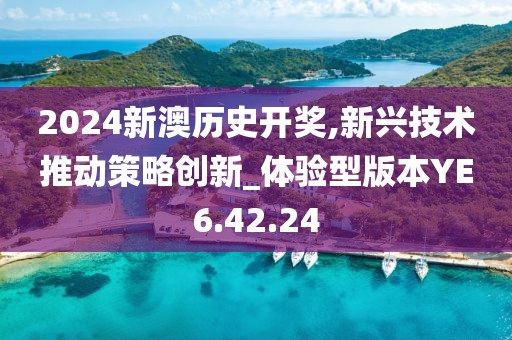 2024新澳歷史開(kāi)獎(jiǎng),新興技術(shù)推動(dòng)策略創(chuàng)新_體驗(yàn)型版本YE6.42.24