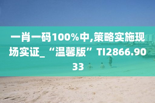 一肖一碼100%中,策略實施現場實證_“溫馨版”TI2866.9033