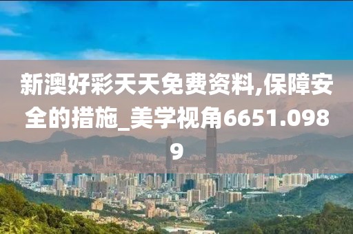 新澳好彩天天免費資料,保障安全的措施_美學(xué)視角6651.0989