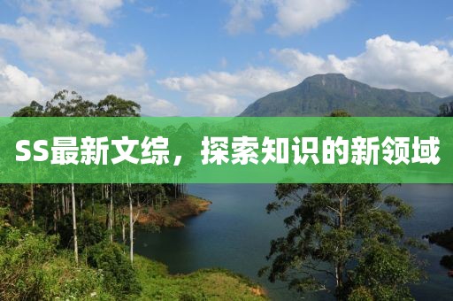 SS最新文綜，探索知識(shí)的新領(lǐng)域