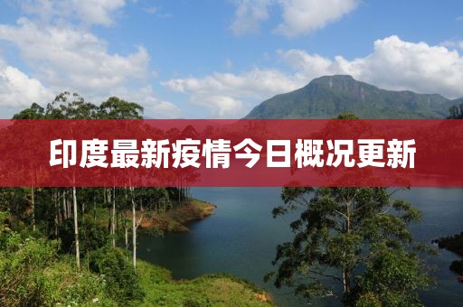 印度最新疫情今日概況更新