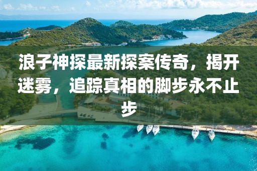 浪子神探最新探案?jìng)髌妫议_(kāi)迷霧，追蹤真相的腳步永不止步
