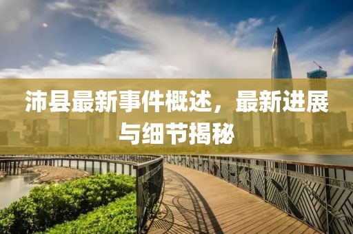 沛縣最新事件概述，最新進展與細節(jié)揭秘