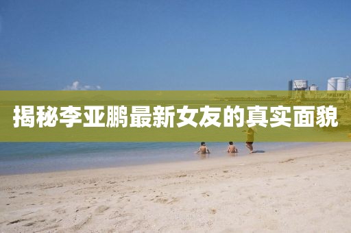 揭秘李亞鵬最新女友的真實(shí)面貌