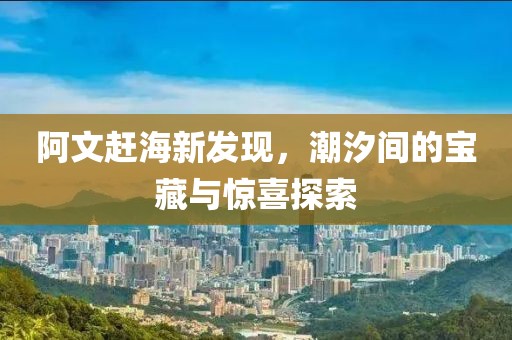阿文趕海新發(fā)現(xiàn)，潮汐間的寶藏與驚喜探索
