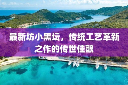 最新坊小黑壇，傳統(tǒng)工藝革新之作的傳世佳釀