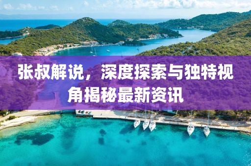 張叔解說，深度探索與獨(dú)特視角揭秘最新資訊