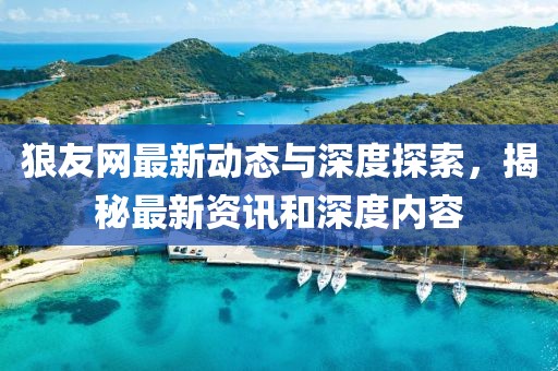 狼友網最新動態(tài)與深度探索，揭秘最新資訊和深度內容