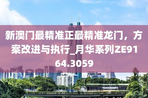 新澳門(mén)最精準(zhǔn)正最精準(zhǔn)龍門(mén)，方案改進(jìn)與執(zhí)行_月華系列ZE9164.3059