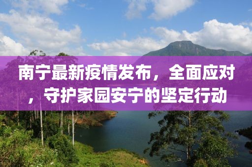 南寧最新疫情發(fā)布，全面應(yīng)對(duì)，守護(hù)家園安寧的堅(jiān)定行動(dòng)