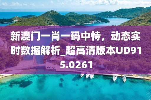 新澳門一肖一碼中恃，動態(tài)實時數(shù)據(jù)解析_超高清版本UD915.0261