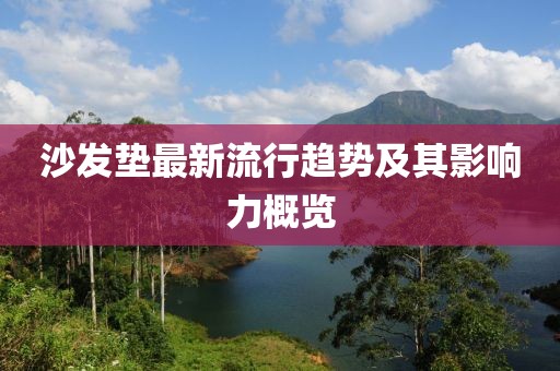 沙發(fā)墊最新流行趨勢(shì)及其影響力概覽