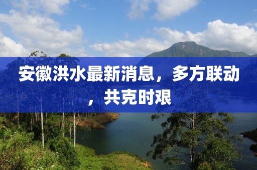 安徽洪水最新消息，多方聯(lián)動(dòng)，共克時(shí)艱