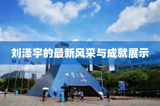 劉澤宇的最新風(fēng)采與成就展示