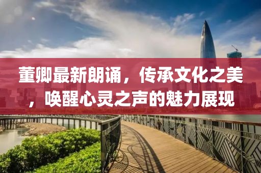 董卿最新朗誦，傳承文化之美，喚醒心靈之聲的魅力展現(xiàn)