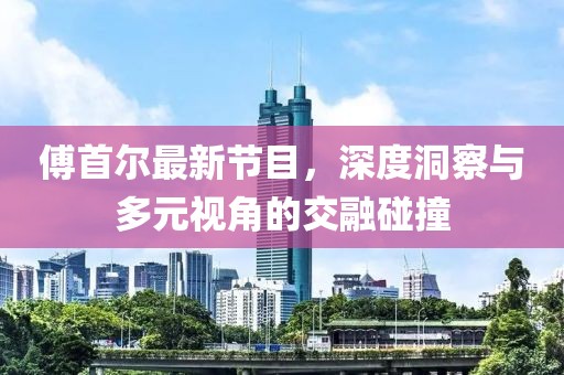 傅首爾最新節(jié)目，深度洞察與多元視角的交融碰撞
