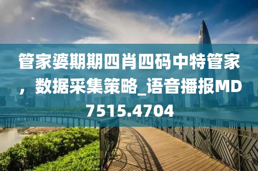 管家婆期期四肖四碼中特管家，數(shù)據(jù)采集策略_語音播報MD7515.4704