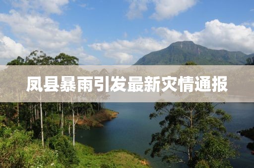 鳳縣暴雨引發(fā)最新災(zāi)情通報(bào)