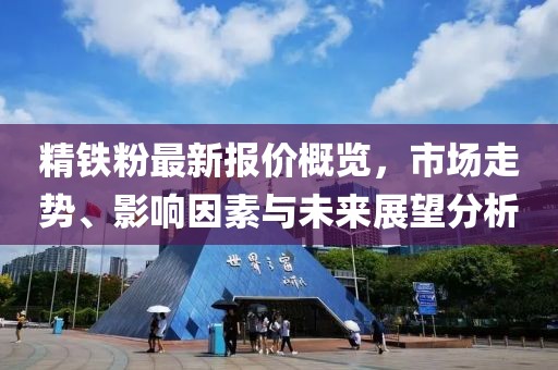 精鐵粉最新報(bào)價(jià)概覽，市場(chǎng)走勢(shì)、影響因素與未來(lái)展望分析