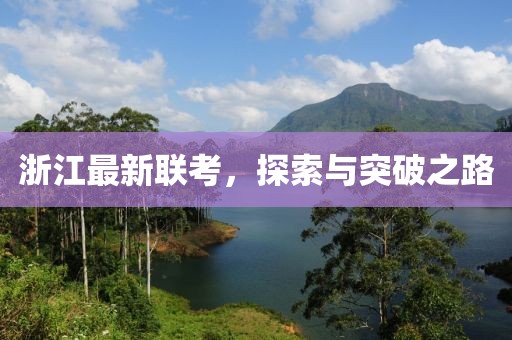 浙江最新聯(lián)考，探索與突破之路