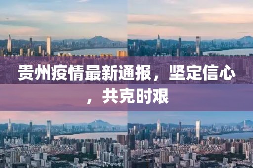 貴州疫情最新通報，堅定信心，共克時艱