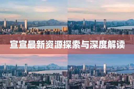 宣宣最新資源探索與深度解讀