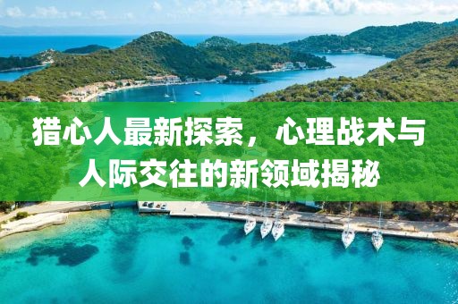 獵心人最新探索，心理戰(zhàn)術(shù)與人際交往的新領(lǐng)域揭秘
