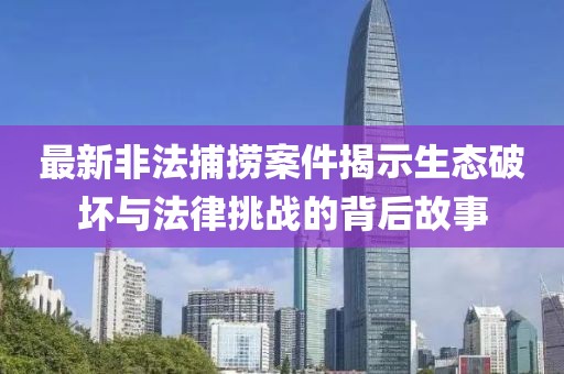 最新非法捕撈案件揭示生態(tài)破壞與法律挑戰(zhàn)的背后故事
