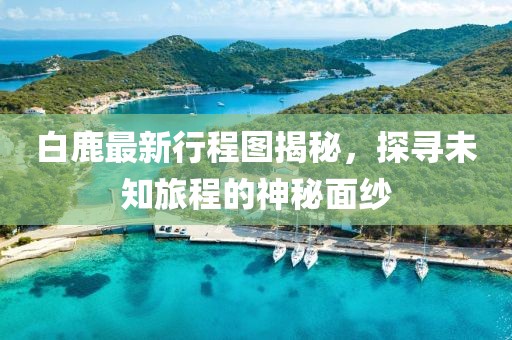 白鹿最新行程圖揭秘，探尋未知旅程的神秘面紗