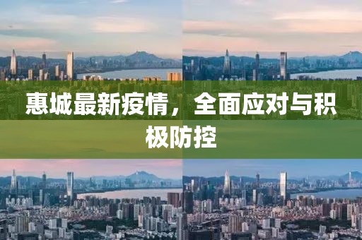 惠城最新疫情，全面應(yīng)對與積極防控
