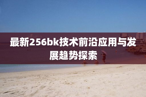 最新256bk技術(shù)前沿應(yīng)用與發(fā)展趨勢探索