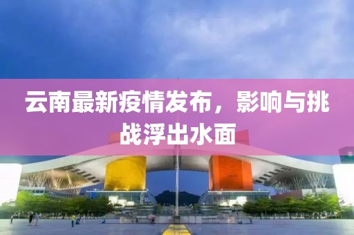 云南最新疫情發(fā)布，影響與挑戰(zhàn)浮出水面