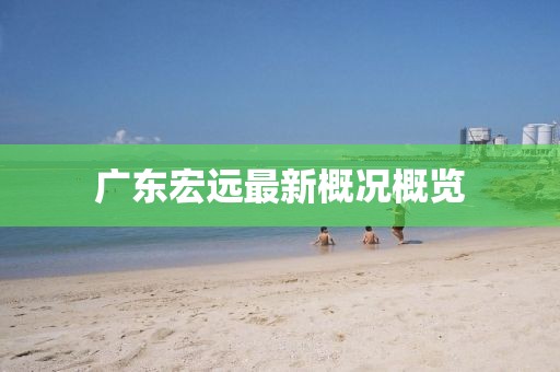 廣東宏遠(yuǎn)最新概況概覽