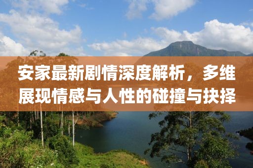 安家最新劇情深度解析，多維展現(xiàn)情感與人性的碰撞與抉擇