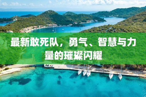 最新敢死隊，勇氣、智慧與力量的璀璨閃耀