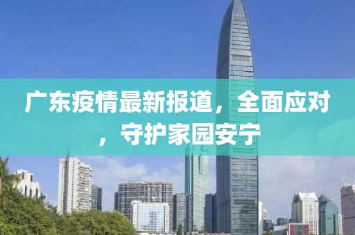 廣東疫情最新報(bào)道，全面應(yīng)對(duì)，守護(hù)家園安寧
