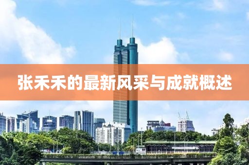 張禾禾的最新風(fēng)采與成就概述