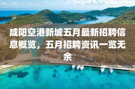 咸陽空港新城五月最新招聘信息概覽，五月招聘資訊一覽無余