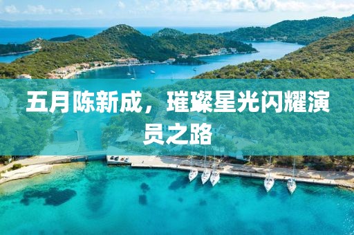 五月陳新成，璀璨星光閃耀演員之路