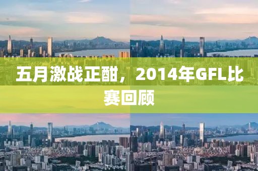 五月激戰(zhàn)正酣，2014年GFL比賽回顧