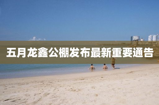 五月龍?chǎng)喂锇l(fā)布最新重要通告