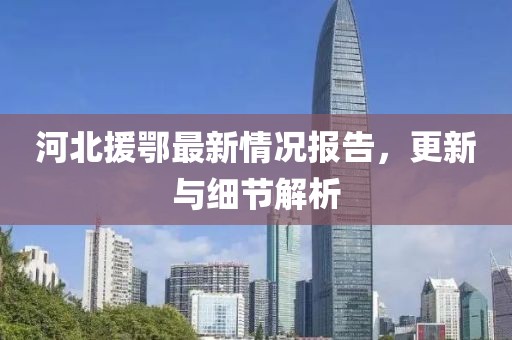 河北援鄂最新情況報告，更新與細節(jié)解析