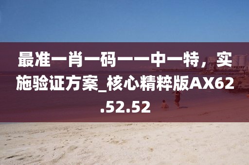 最準一肖一碼一一中一特，實施驗證方案_核心精粹版AX62.52.52