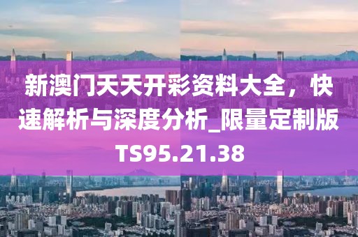 新澳門天天開彩資料大全，快速解析與深度分析_限量定制版TS95.21.38